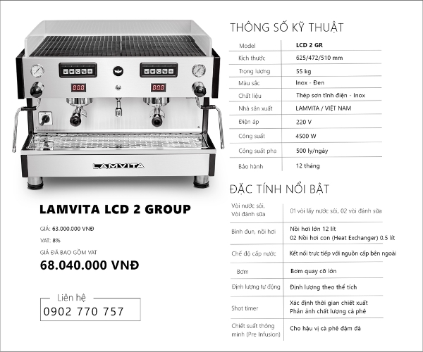 LAMVITA LCD 2 GR